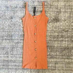 Cotton On Ribbed Midi Dress